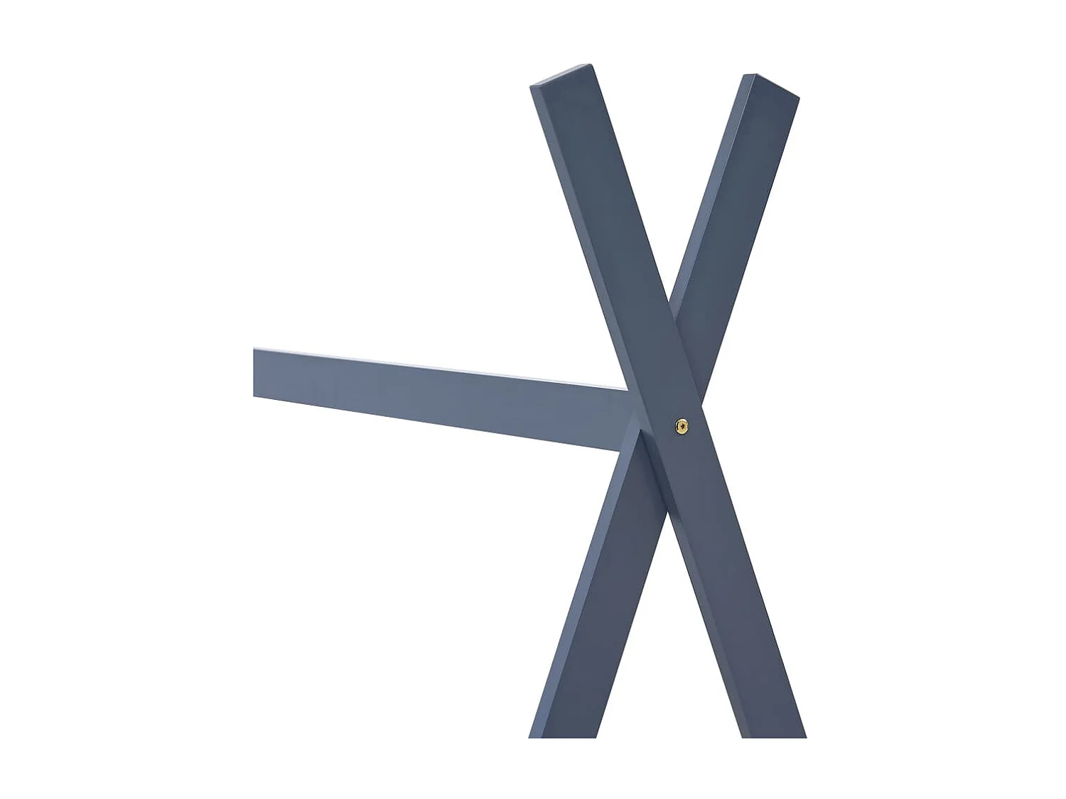 Kinderbedframe massief grenenhout grijs 80x160 cm NL66138