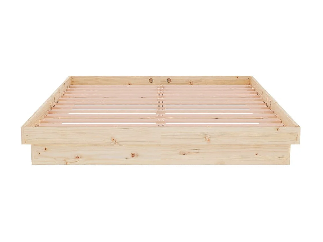 Bedframe massief hout 135x190 cm NL43912