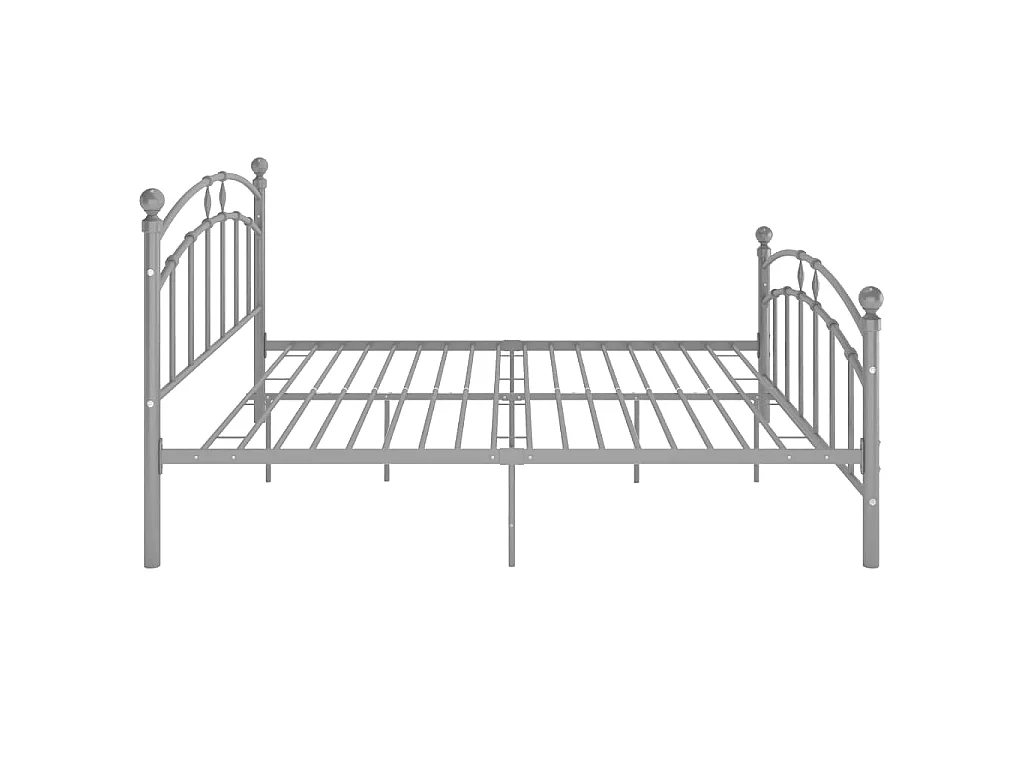 Bedframe metaal grijs 180x200 cm NL28950