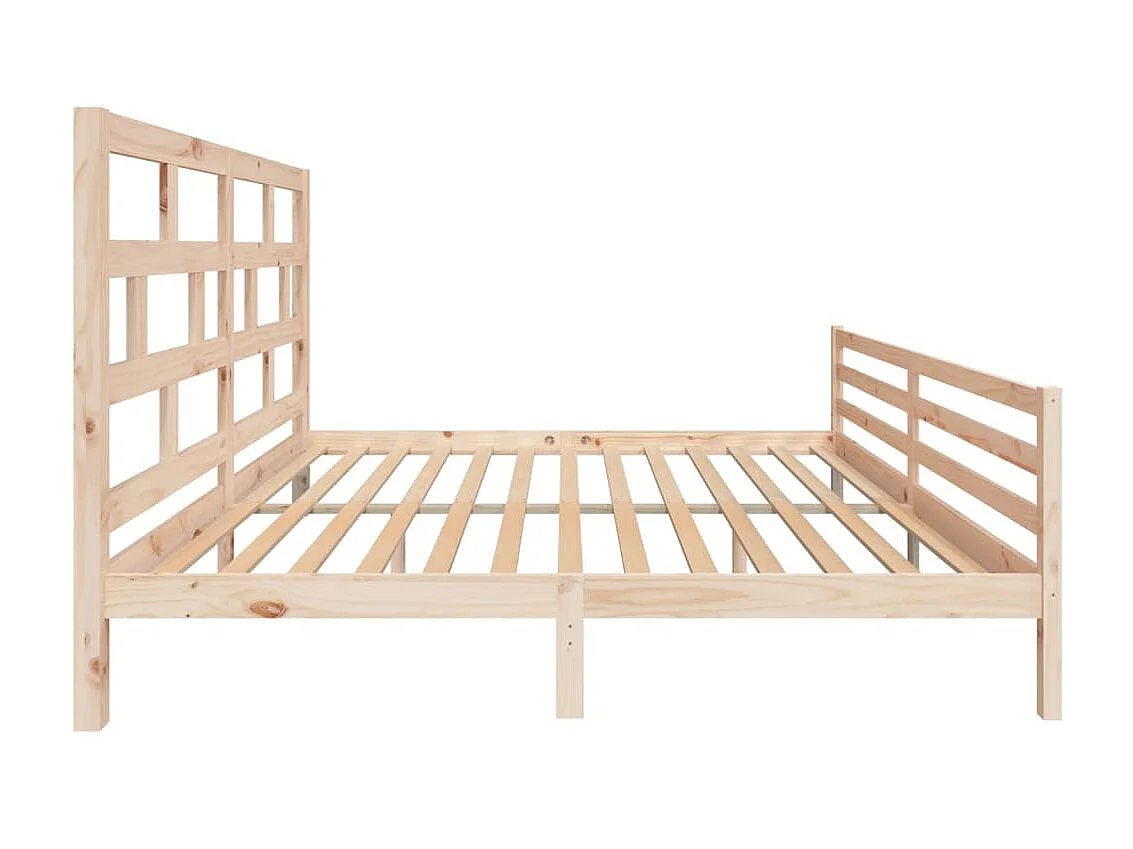 Bedframe massief grenenhout 200x200 cm NL27623
