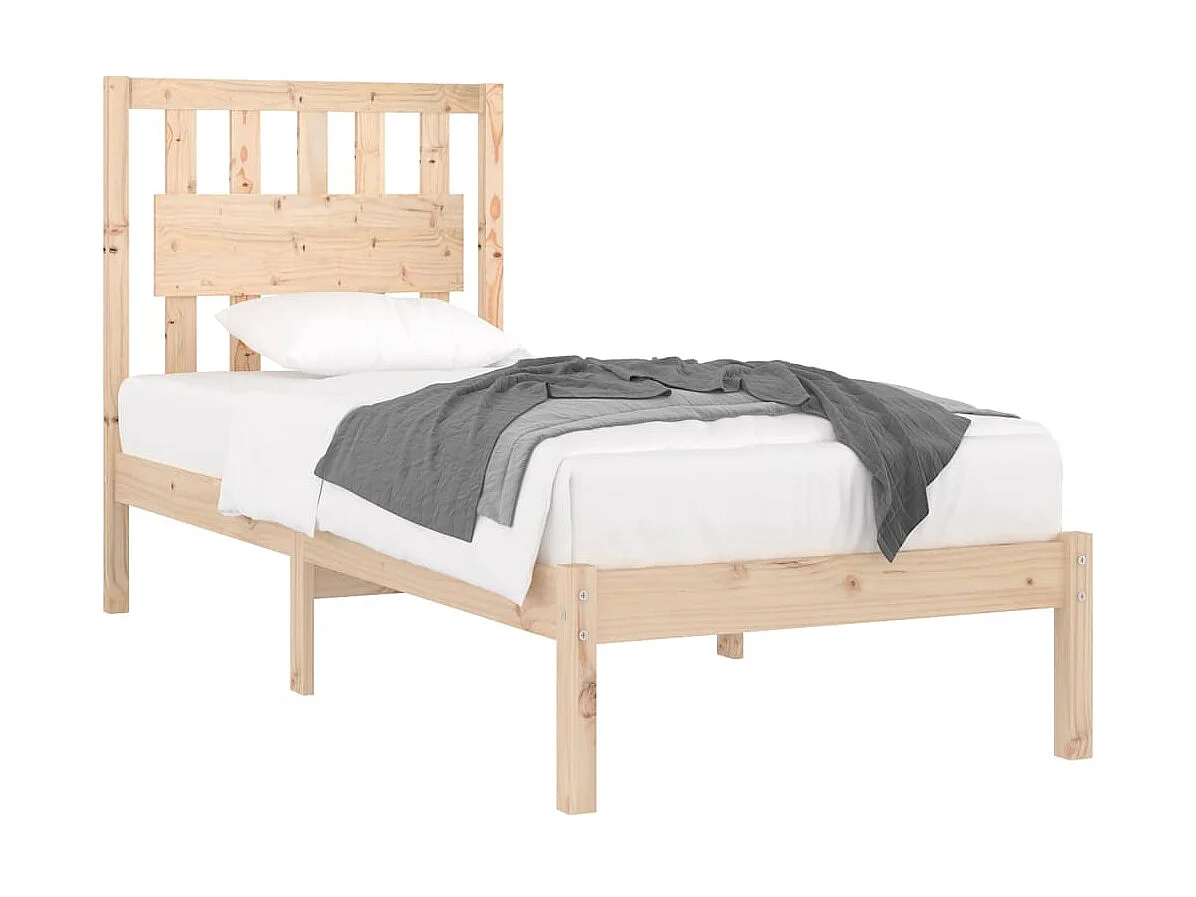 Cama 100x200 cm pinho maciço PT823844