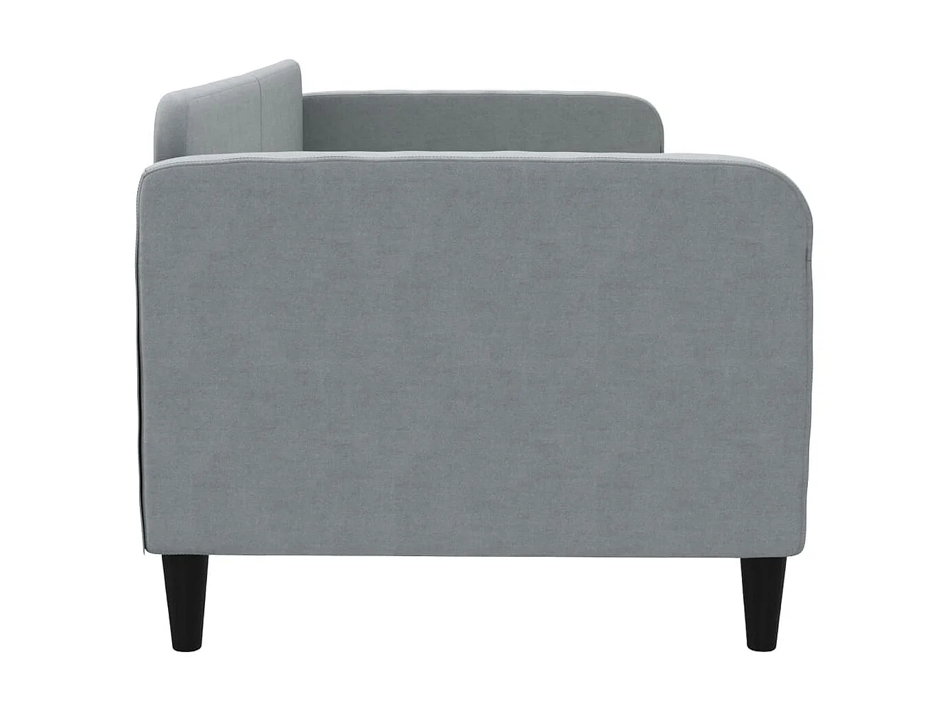 Tagesbett,Sofabett Hellgrau 80x200 cm Stoff -gkd89162