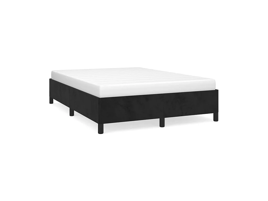 Lit-140x190 cm Noir Velours EGGB73831