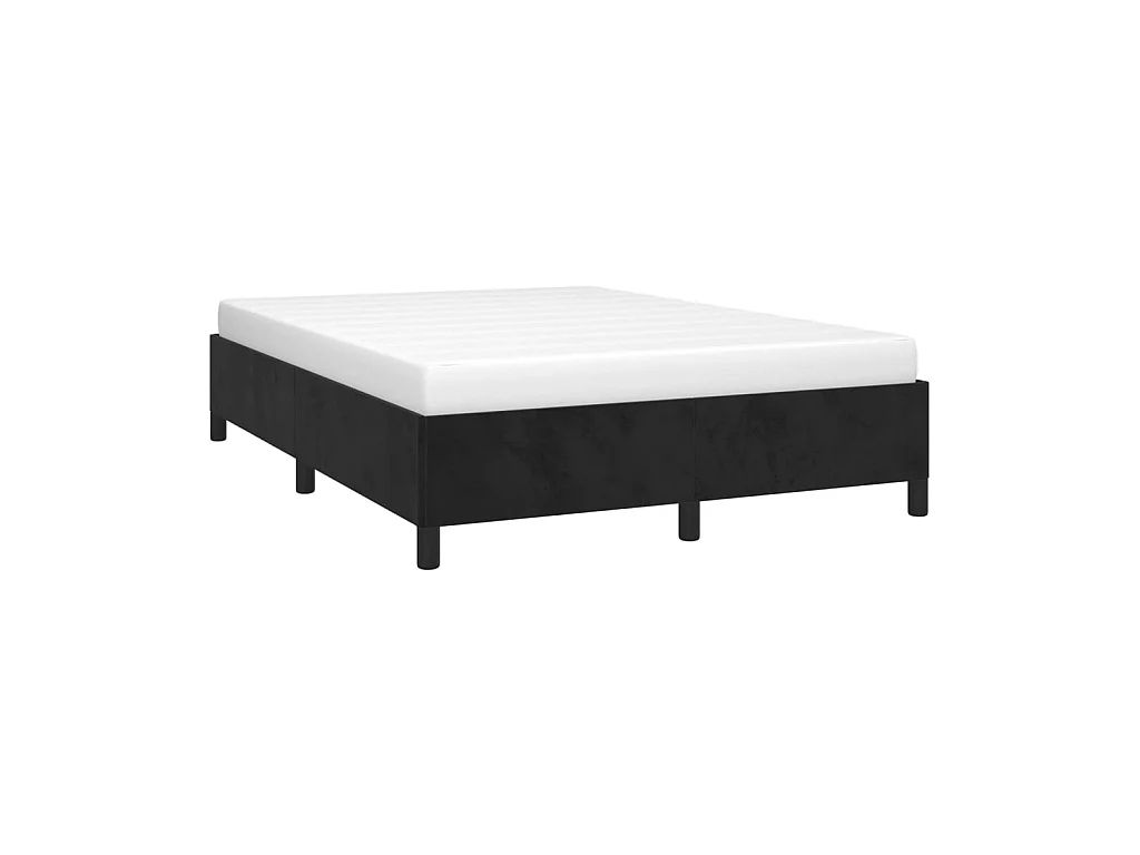 Lit-140x190 cm Noir Velours EGGB73831
