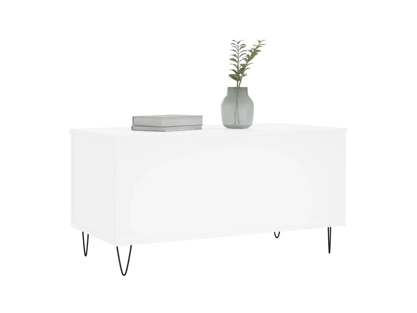 Mesa de centro 90x44,5x45 cm derivados de madeira branco PT231533