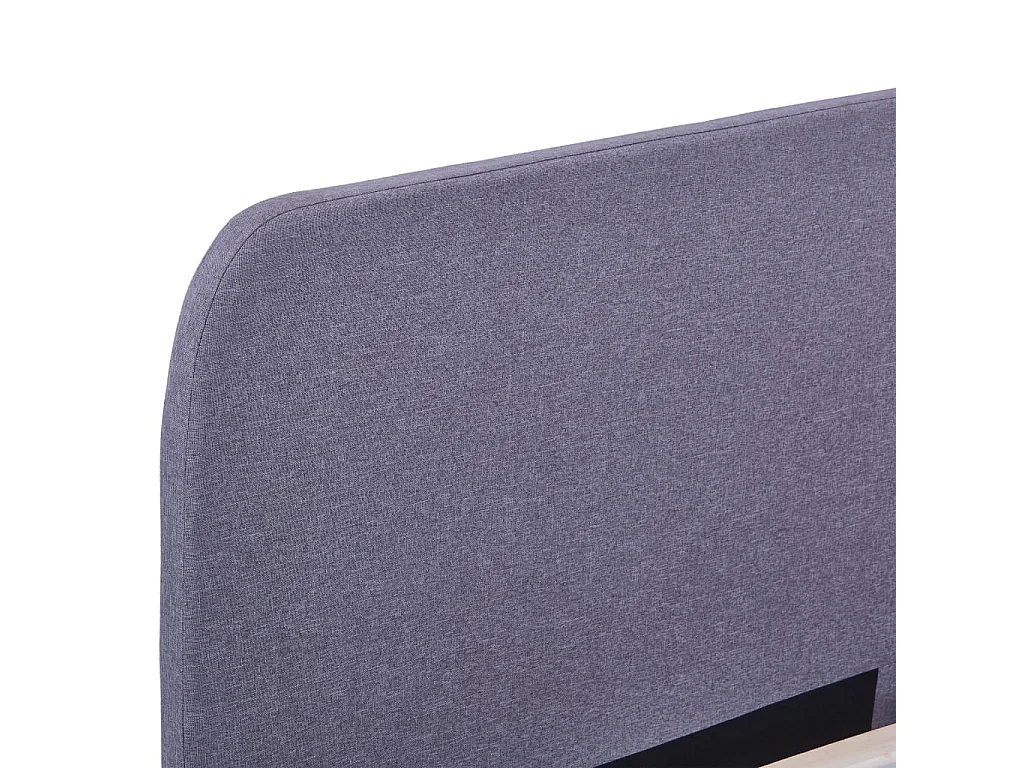 Lit-180x200 cm Gris clair Tissu EGGB90780