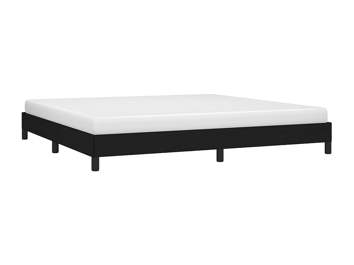 Cama 200x200 cm tela gris claro ES90662