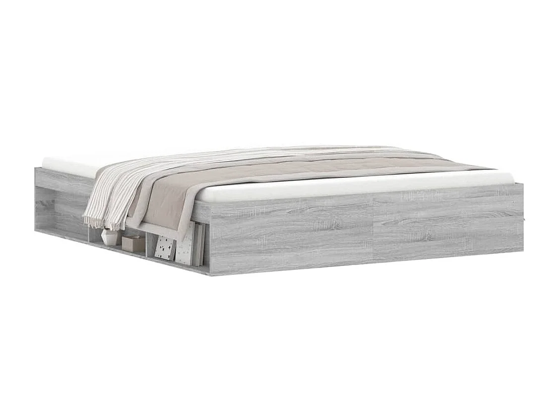 Lit-180x200 cm sonoma gris super king EGGB61230