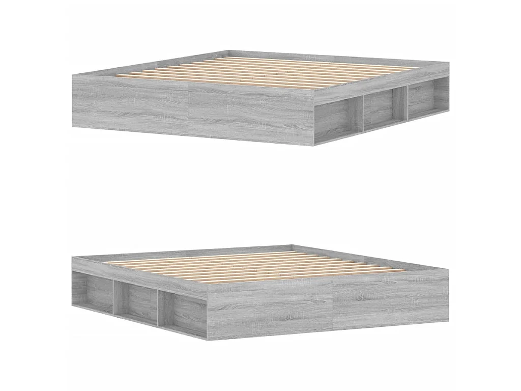 Lit-180x200 cm sonoma gris super king EGGB61230