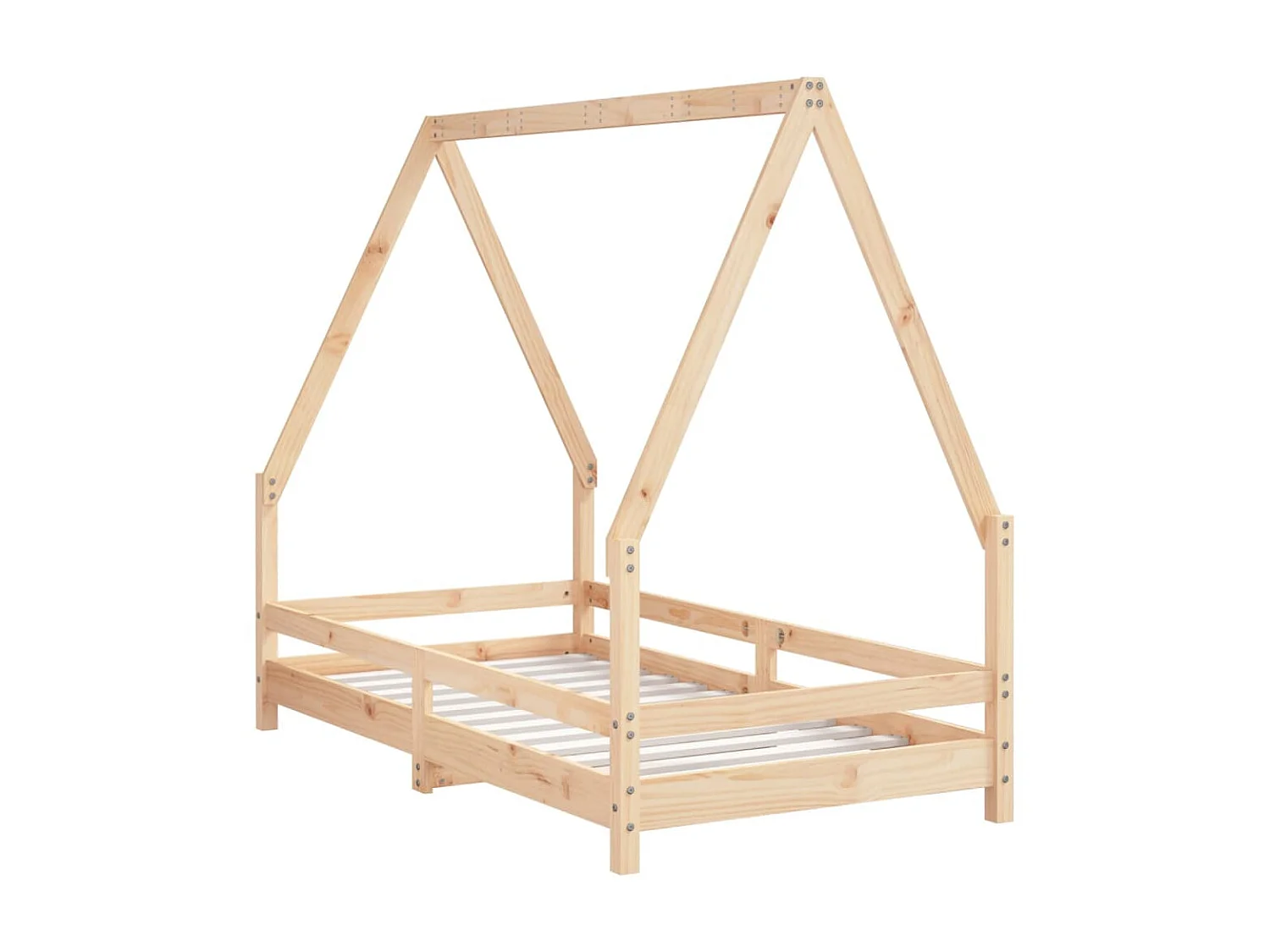 Cama infantil 80x160 cm pinho maciço PT306290