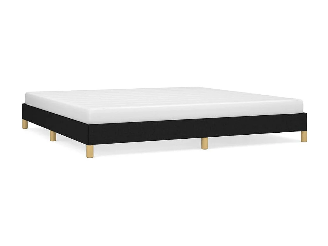 Cama tecido preto 200x200 cm PT945826