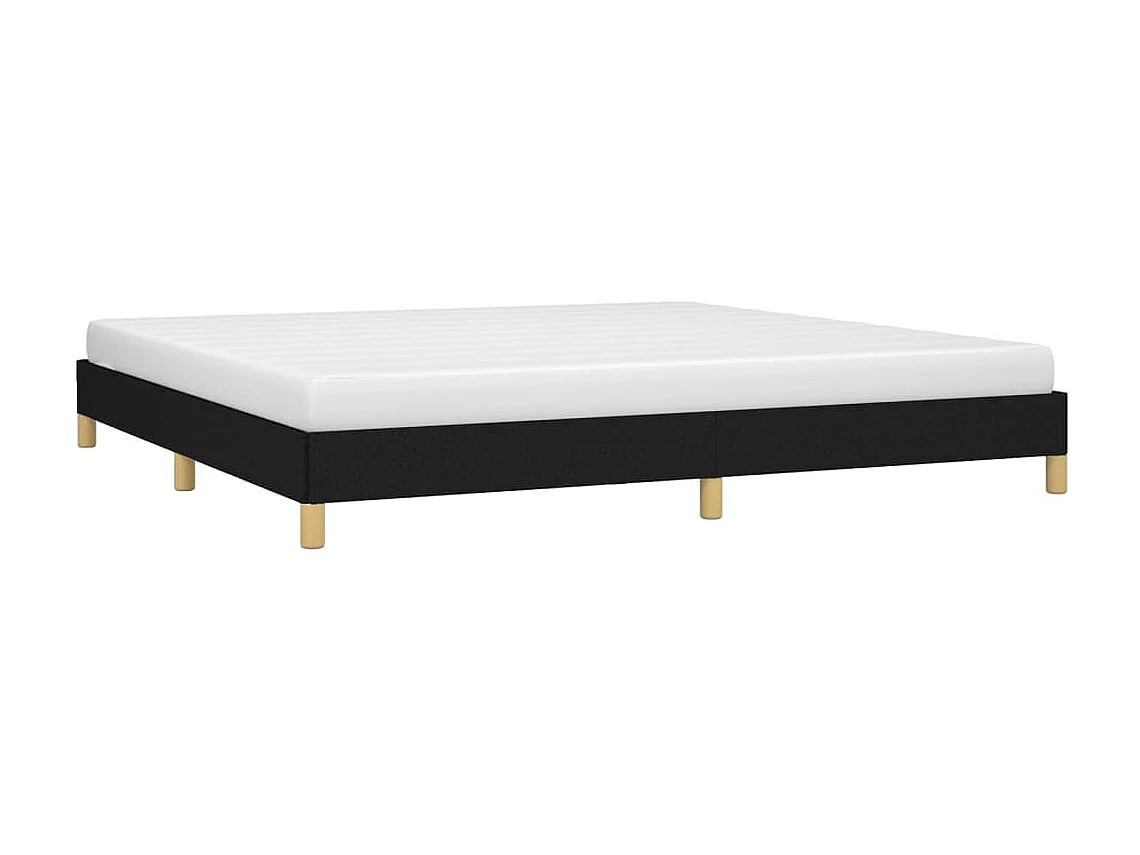 Cama tecido preto 200x200 cm PT945826
