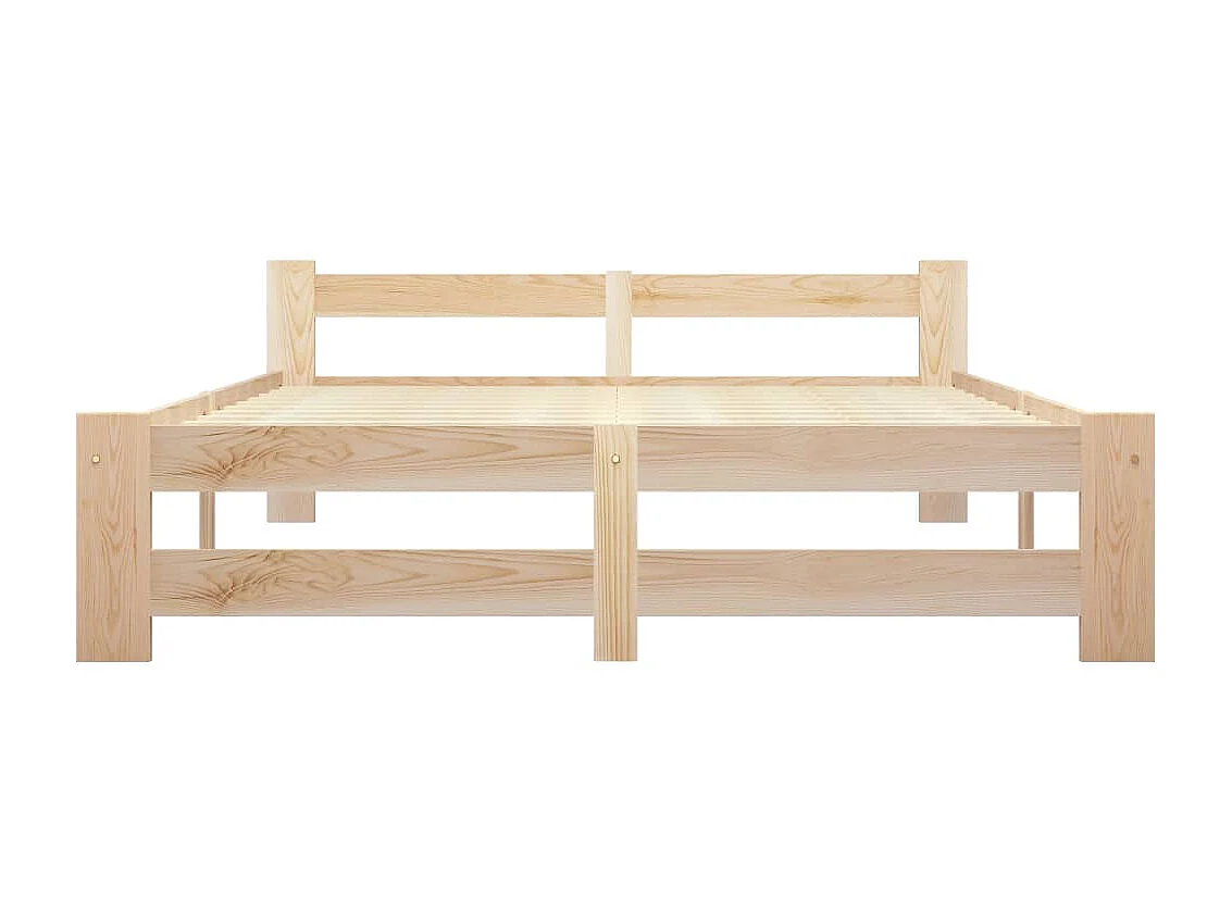 Bedframe massief grenenhout 160x200 cm NL66388