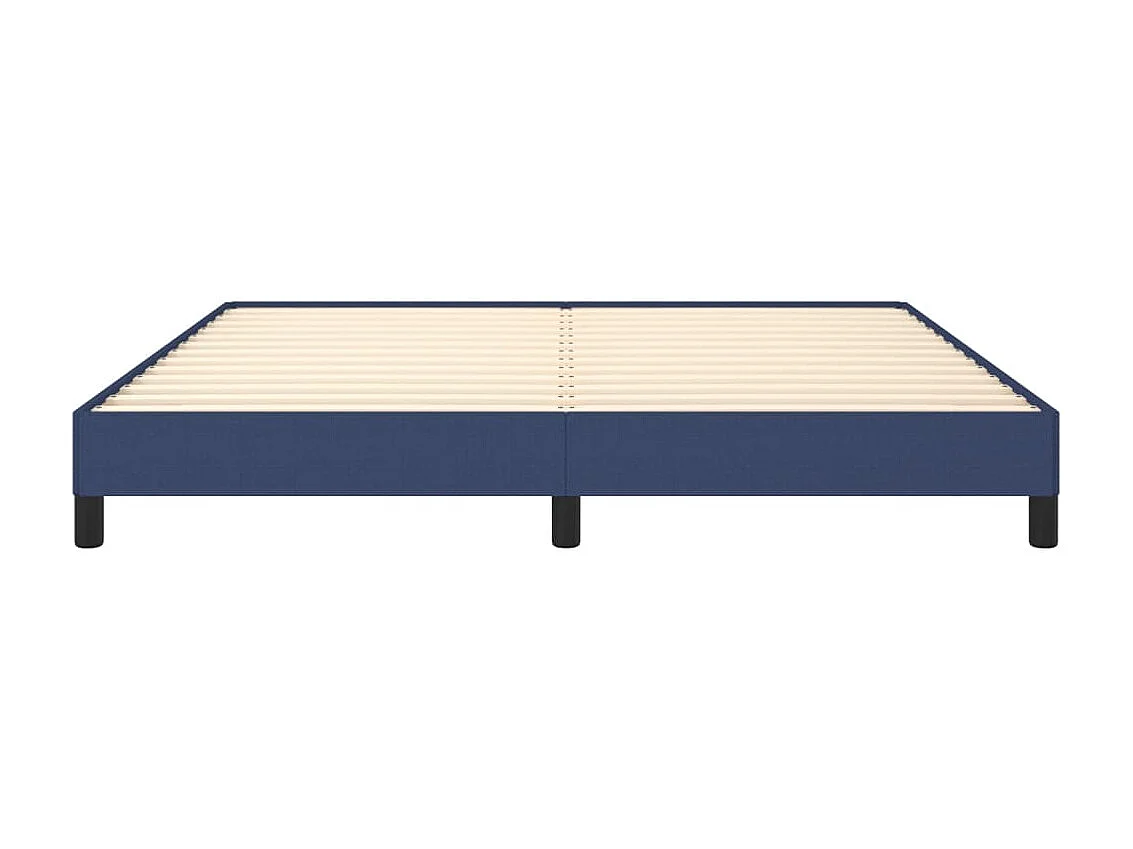 Bedframe stof blauw 160x200 cm NL32257