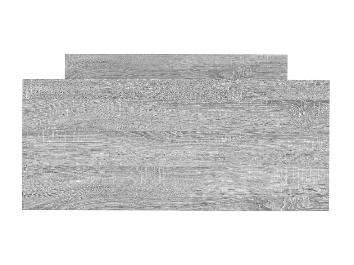 Lit-100x200 cm sonoma gris bois d'ingénierie EGGB73800