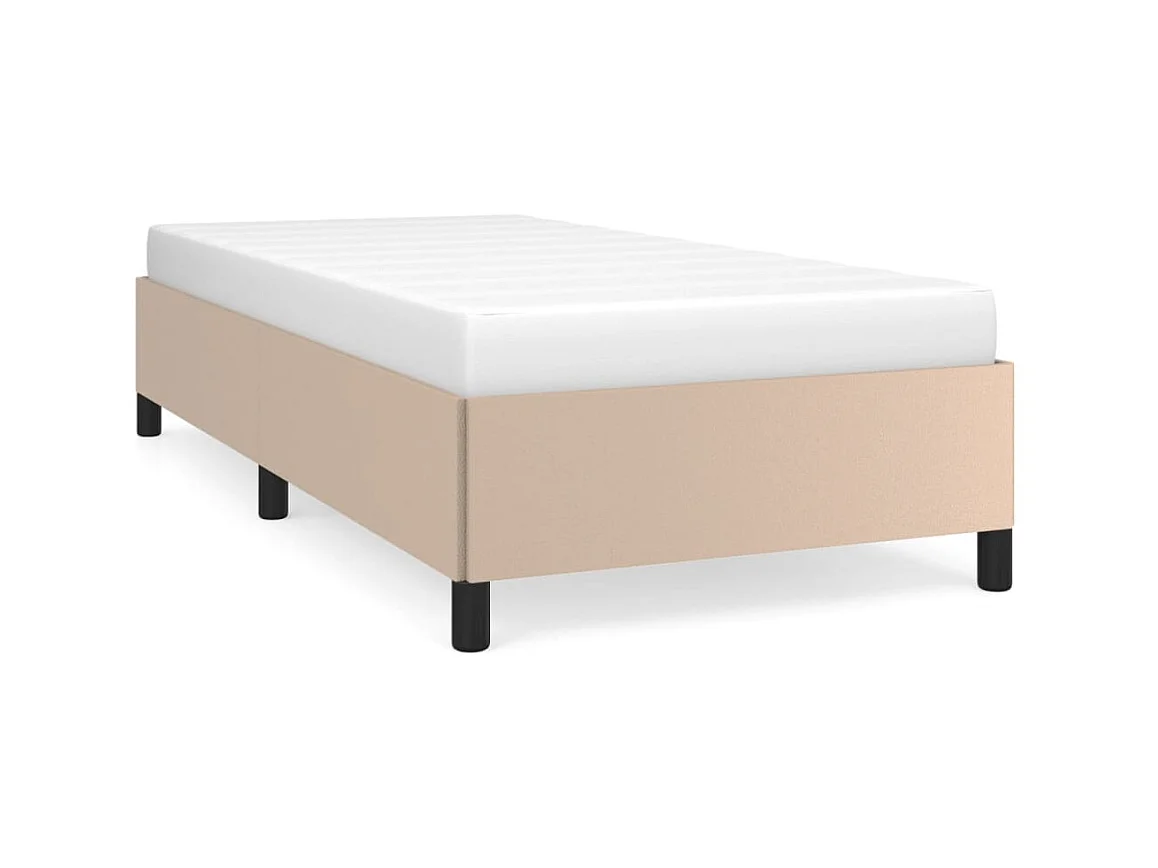 Bedframe kunstleer cappuccinokleurig 80x200 cm NL10541