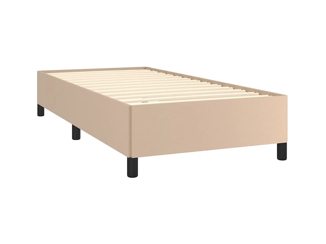 Bedframe kunstleer cappuccinokleurig 80x200 cm NL10541