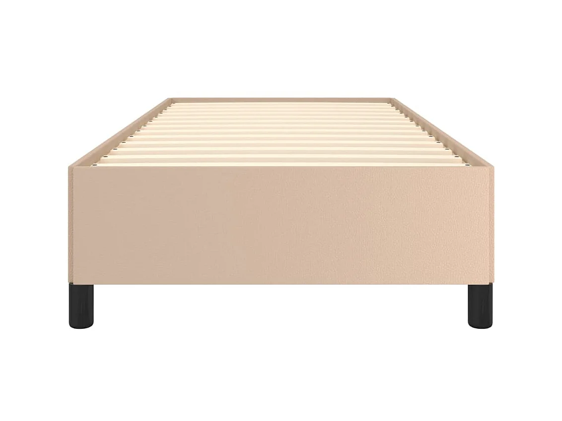 Bedframe kunstleer cappuccinokleurig 80x200 cm NL10541