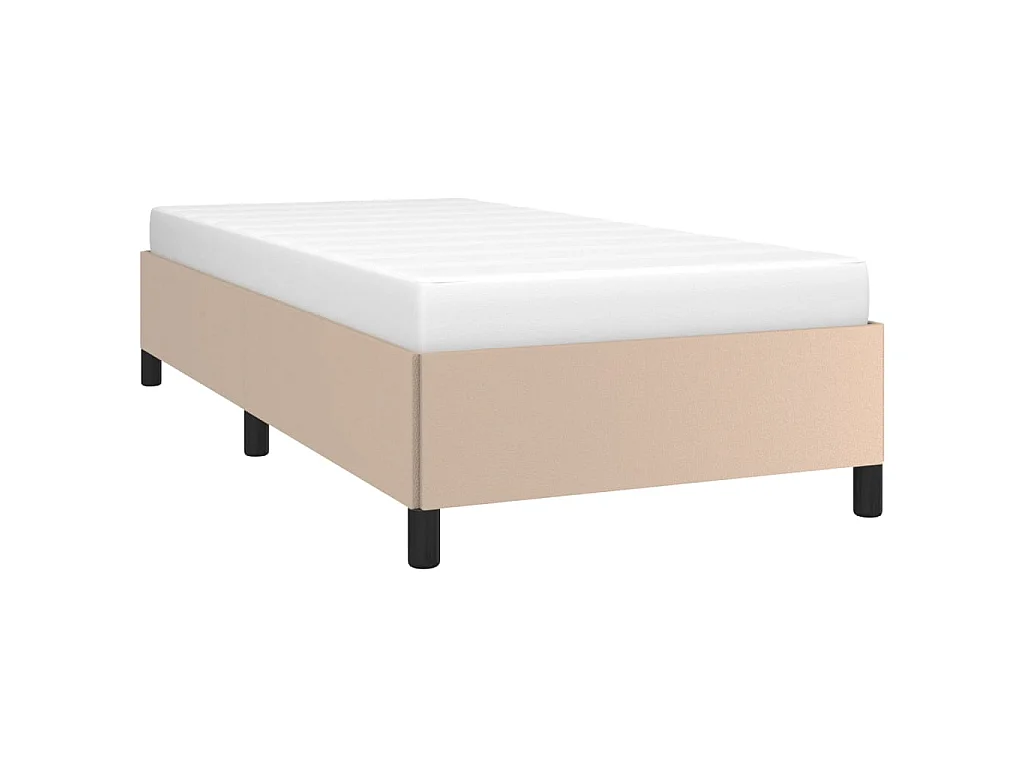 Bedframe kunstleer cappuccinokleurig 80x200 cm NL10541