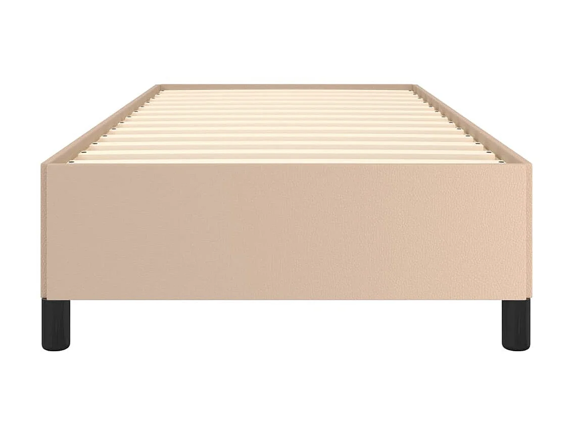 Bedframe kunstleer cappuccinokleurig 80x200 cm NL10541