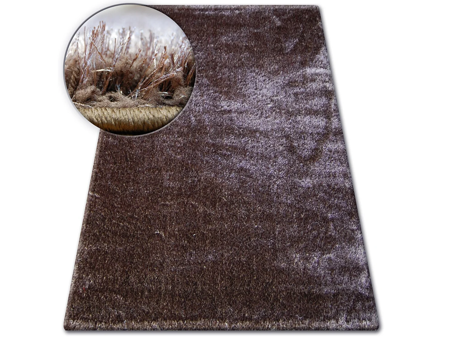 Teppich SHAGGY VERONA braun 80x150 cm