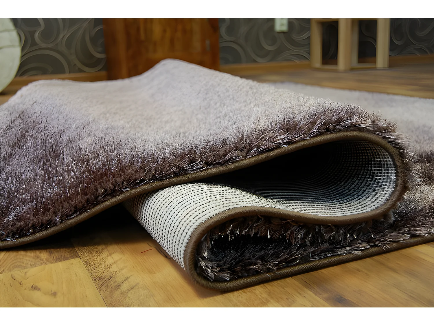 Teppich SHAGGY VERONA braun 80x150 cm