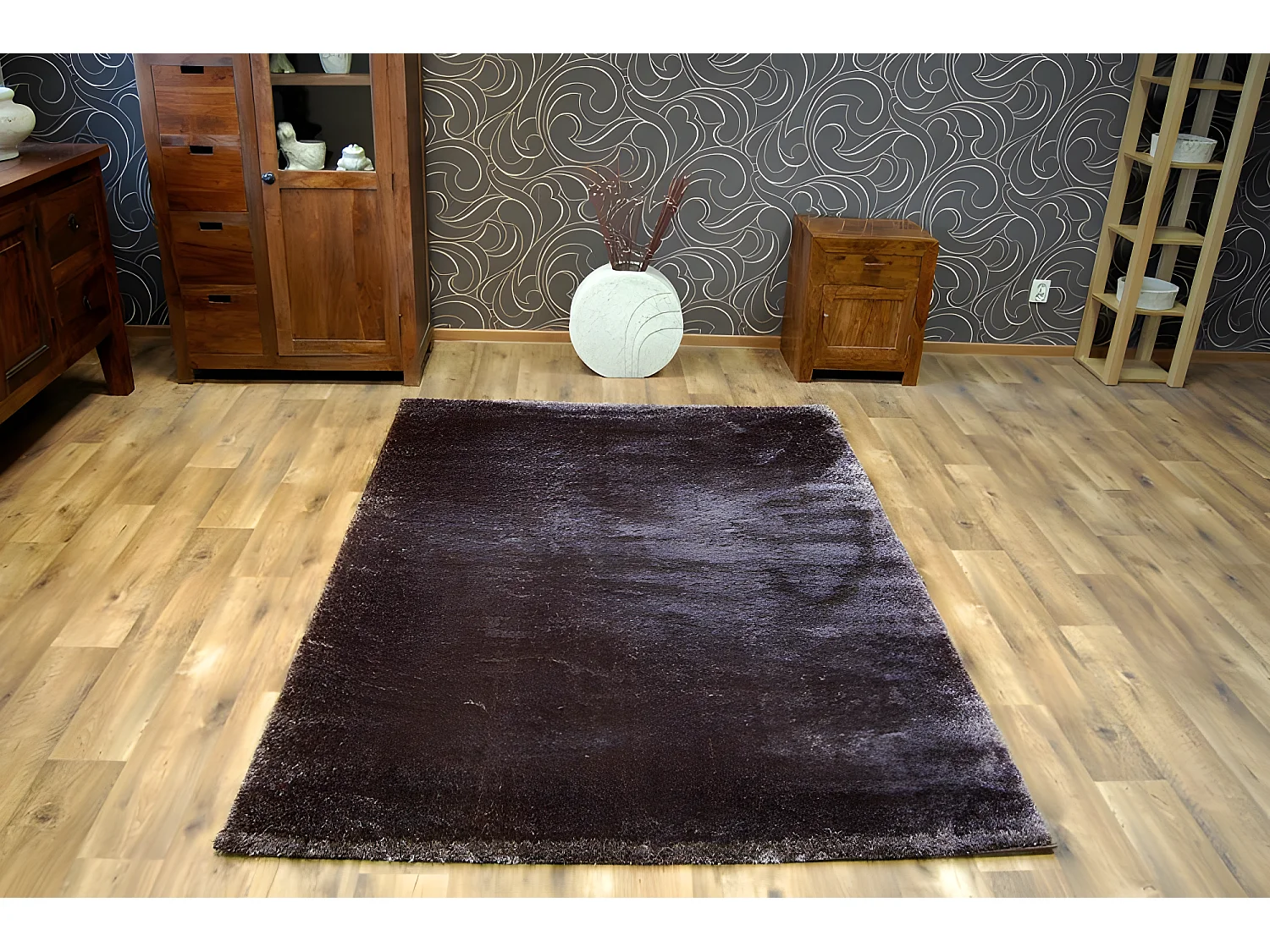 Teppich SHAGGY VERONA braun 80x150 cm