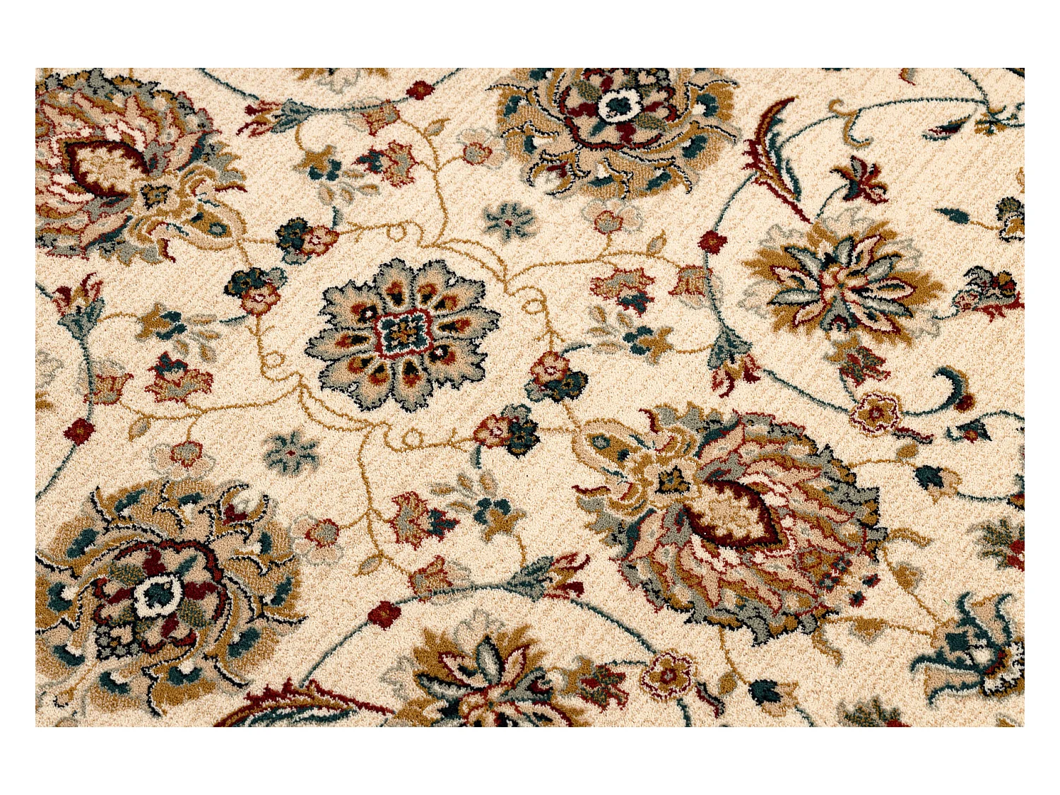 Tapis en laine POLONIA TARI rubis léger 135x200 cm