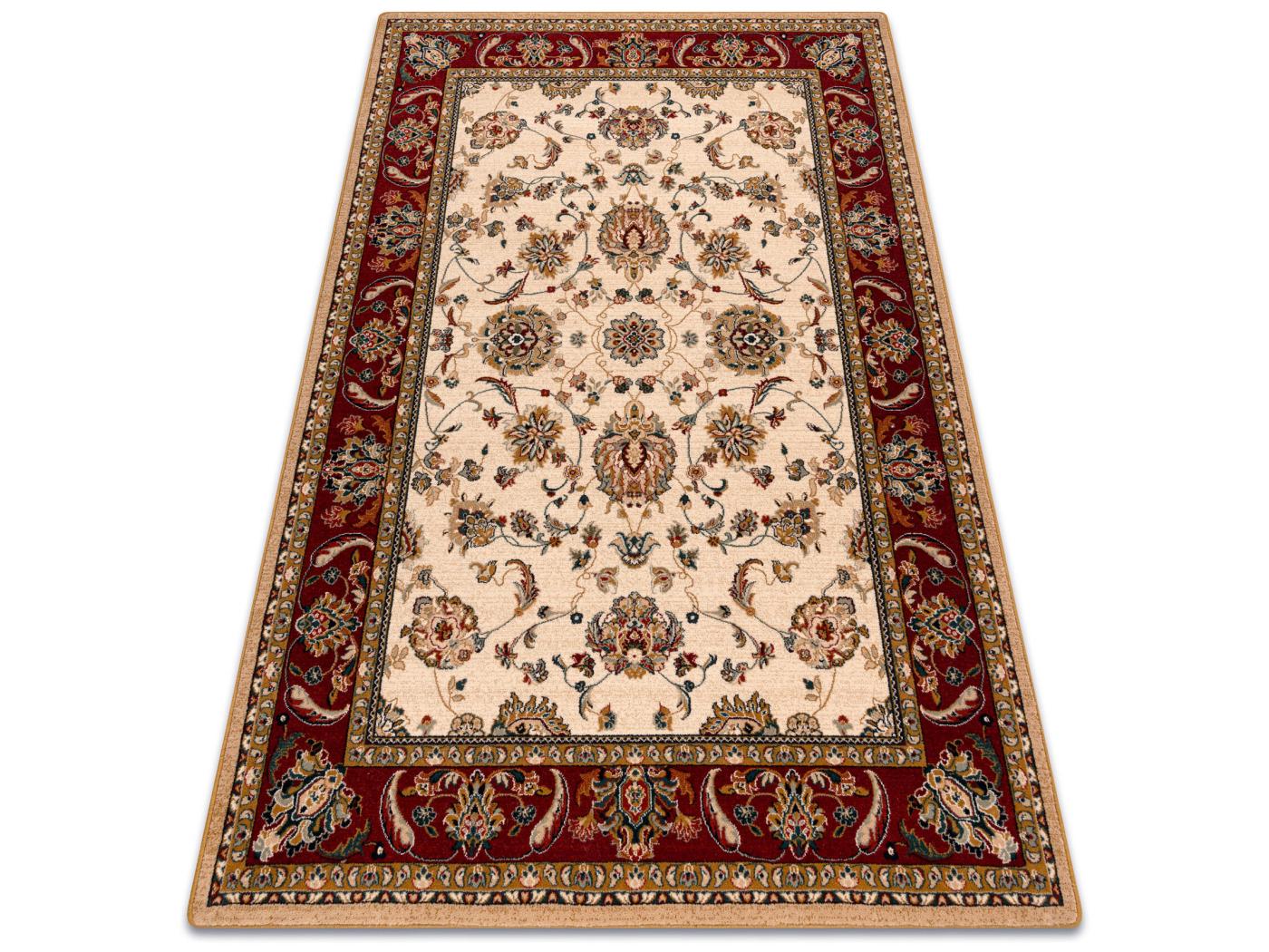 Tapis En Laine Polonia Tari Rubis L Ger X Cm