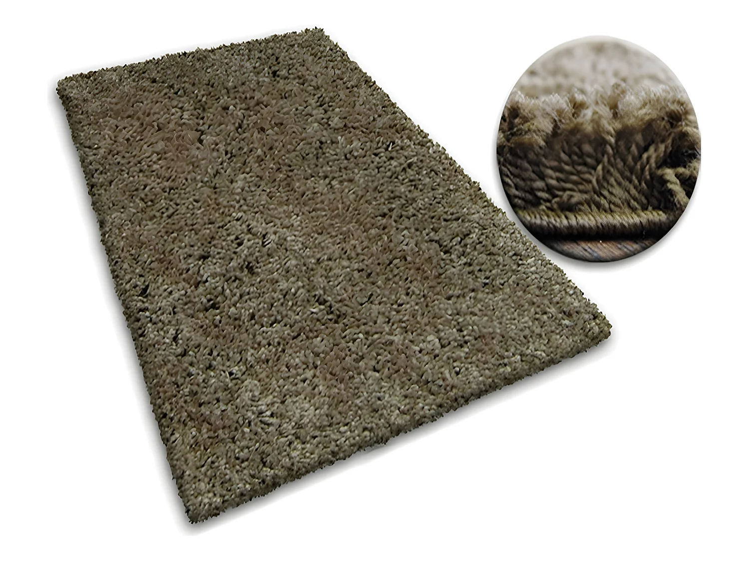 Tapis SHAGGY GALAXY 9000 marron clair 140x190 cm