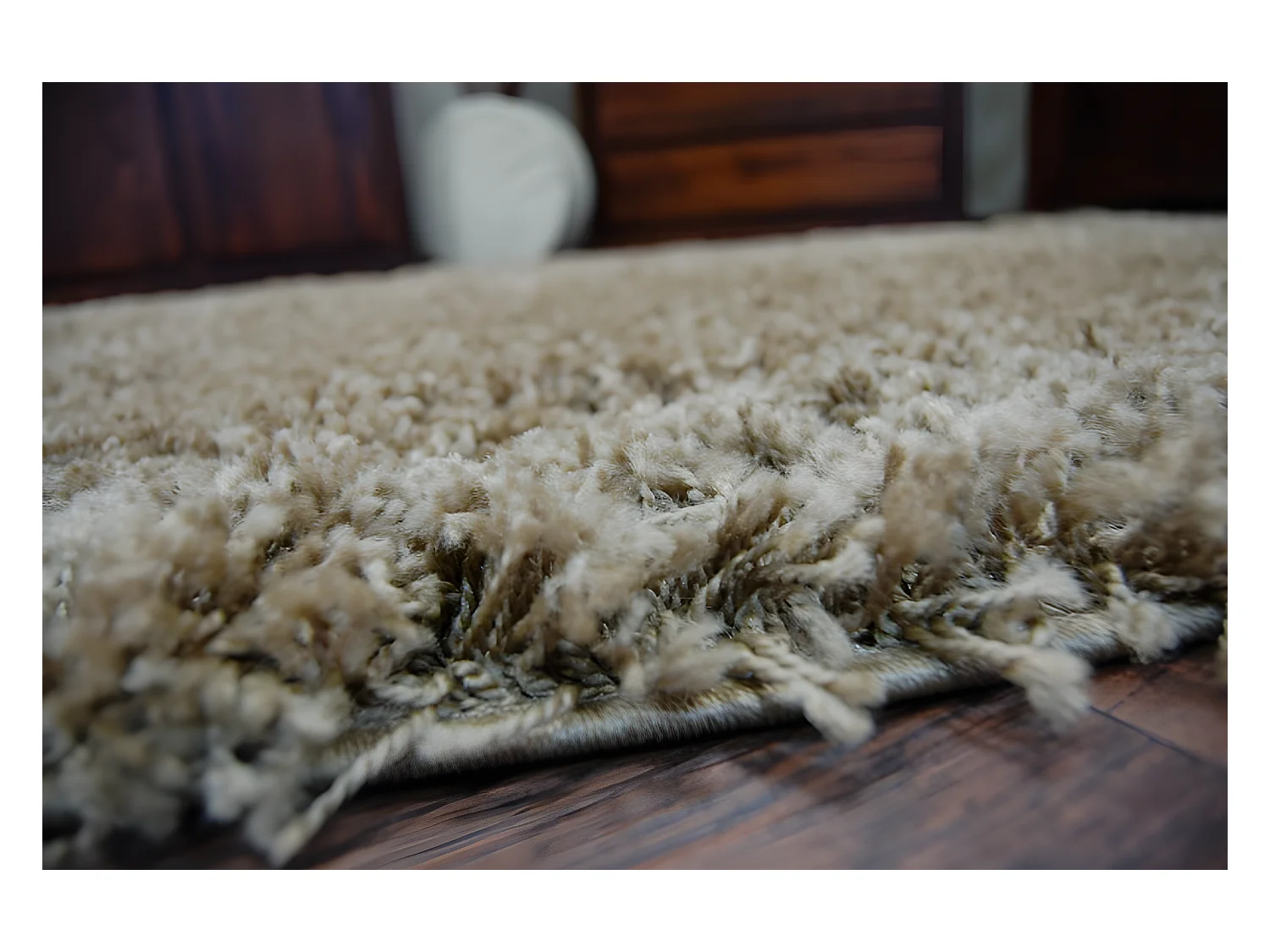 Tapijt SHAGGY GALAXY 9000 helder , bruin 140x190 cm