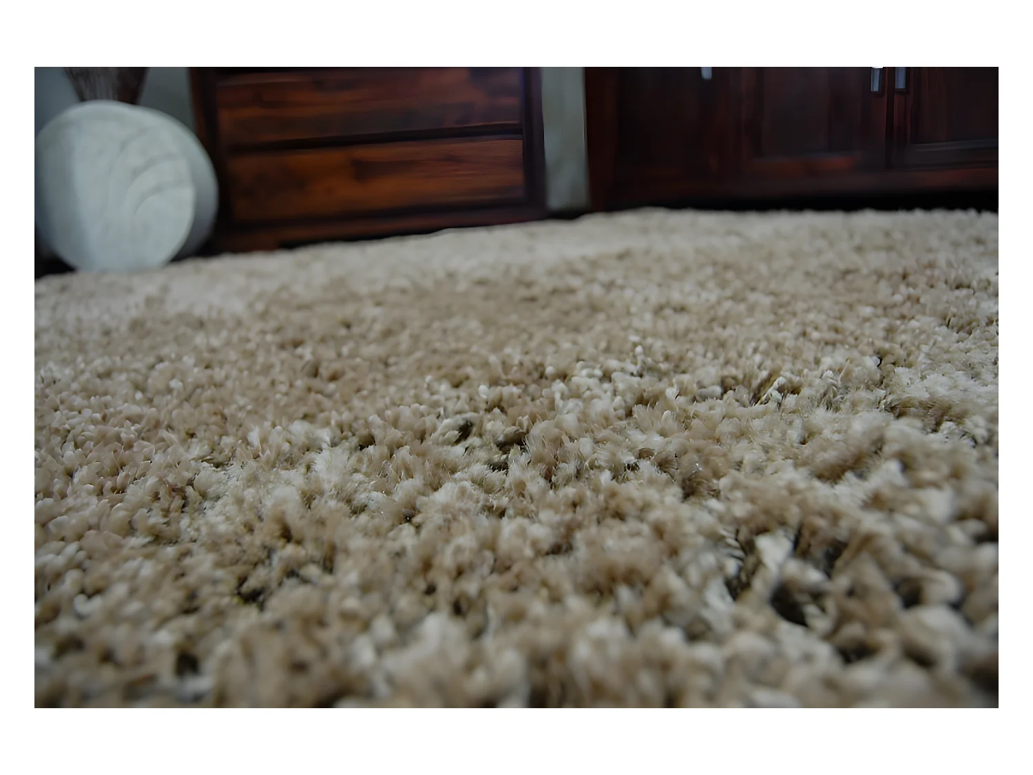 Tapijt SHAGGY GALAXY 9000 helder , bruin 140x190 cm