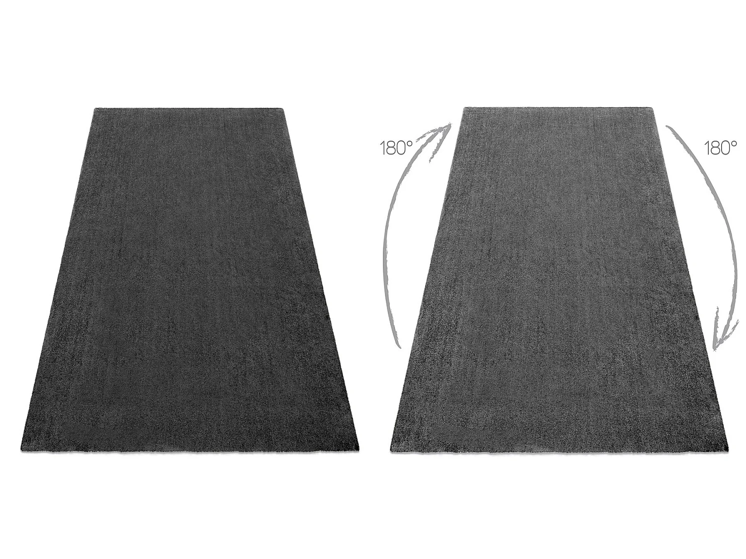 Tapis moderne lavable LATIO 71351100 gris 160x230 cm