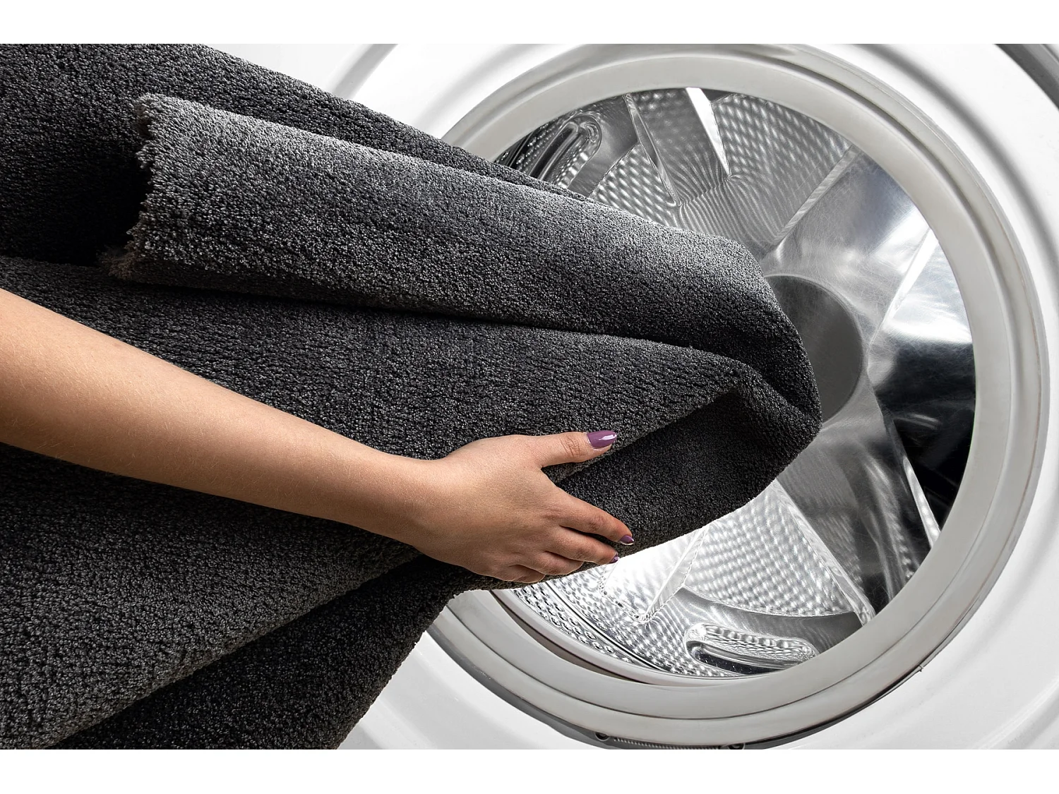 Tapis moderne lavable LATIO 71351100 gris 160x230 cm