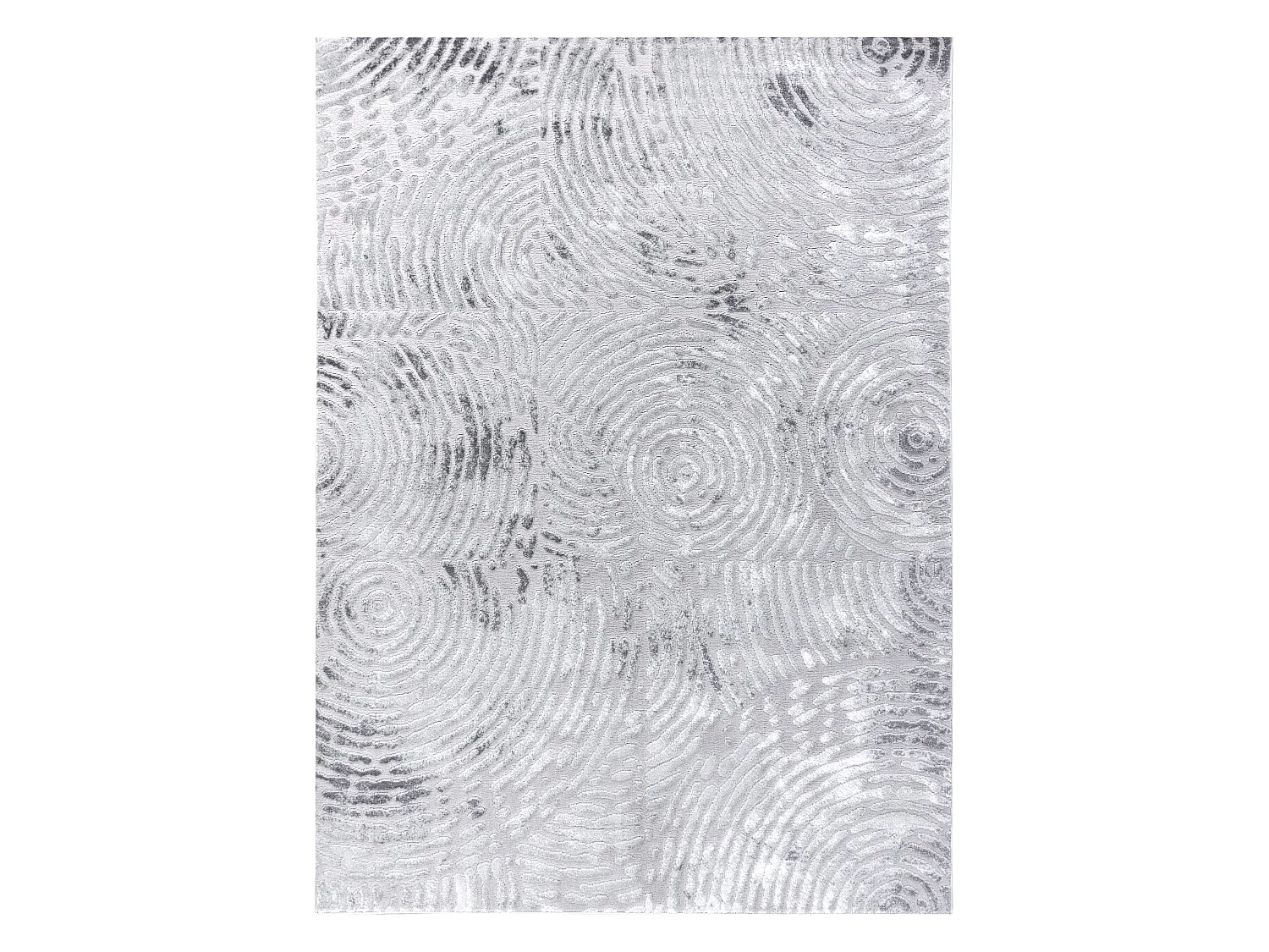 Tapete MEFE moderno 8725 círculos Impressão digital - Structural doi 200x290 cm