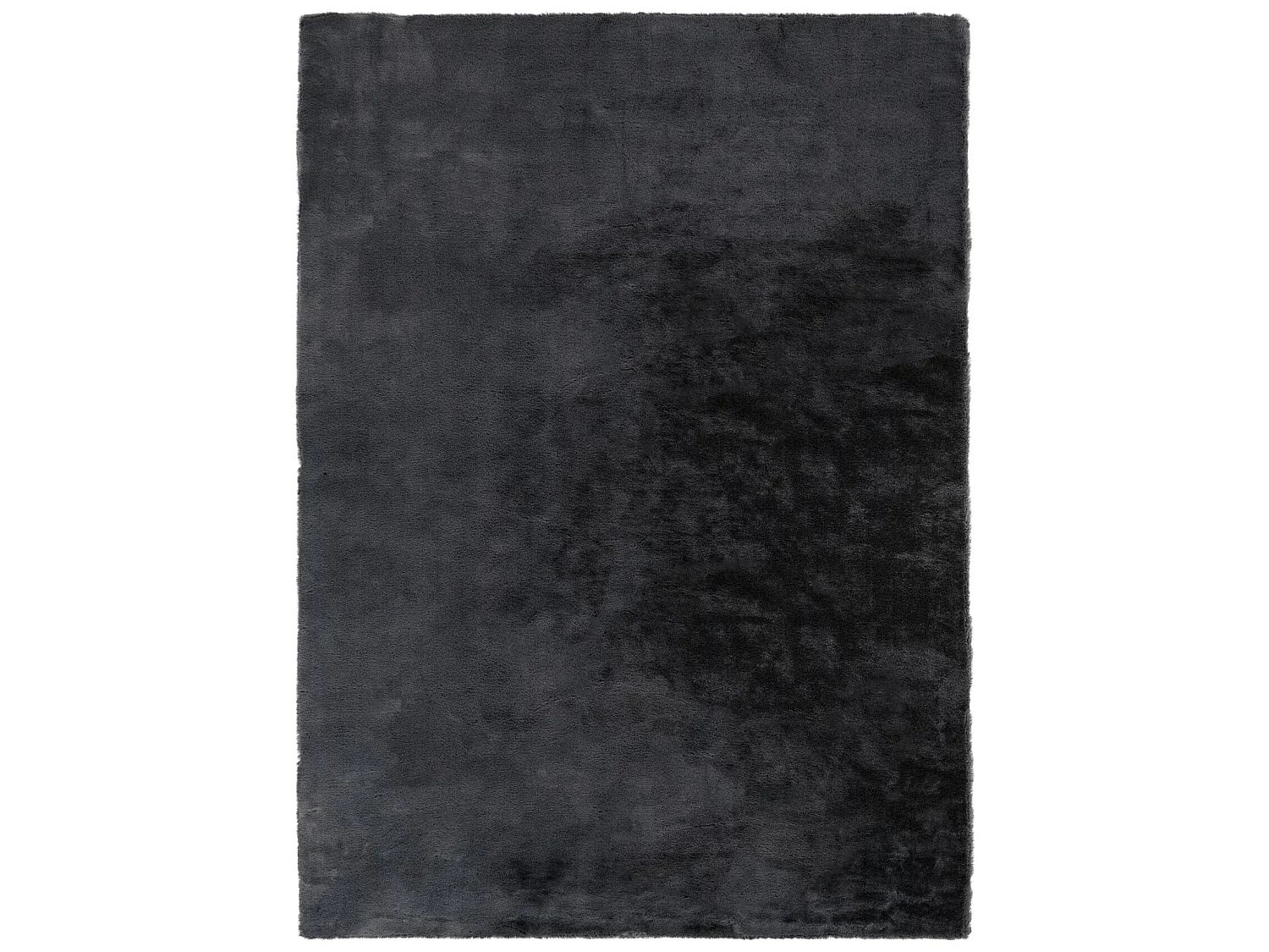 Teppich BUNNY grau IMITATION VON KANINCHENPELZ 140x190 cm