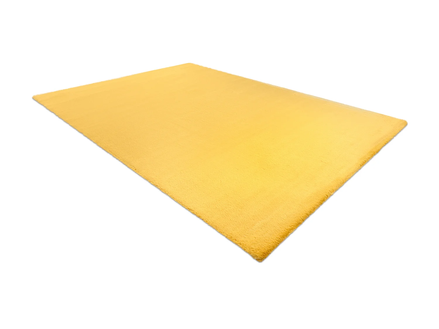 Tapijt BUNNY goud IMITATIE konijnenvacht 140x190 cm