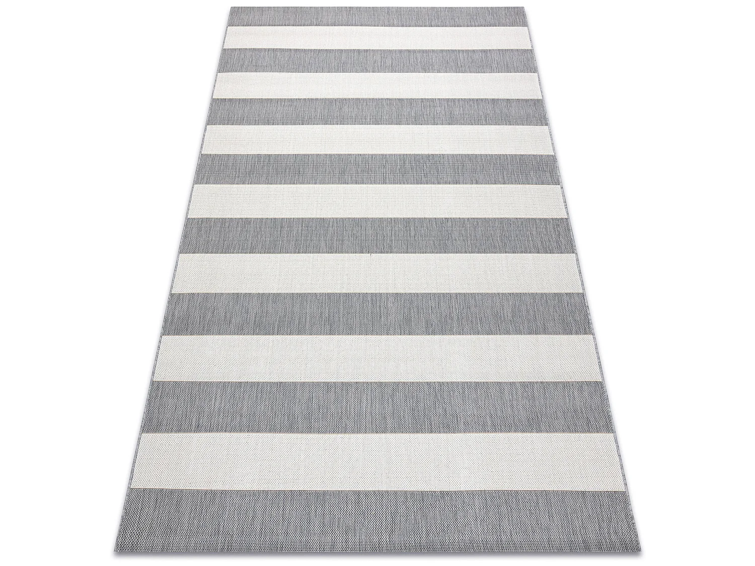 Tapis EN CORDE SIZAL FLAT 48644/637 RAYURES 160x230 cm