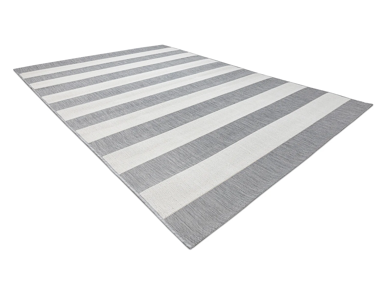 Tapis EN CORDE SIZAL FLAT 48644/637 RAYURES 160x230 cm