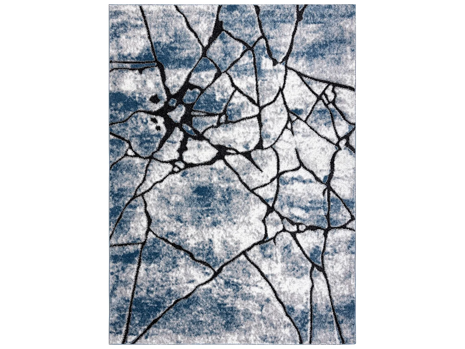 Modern Teppich COZY 8873 Cracks, gerissener Beton- Strukturell zwei Eb 140x190 cm