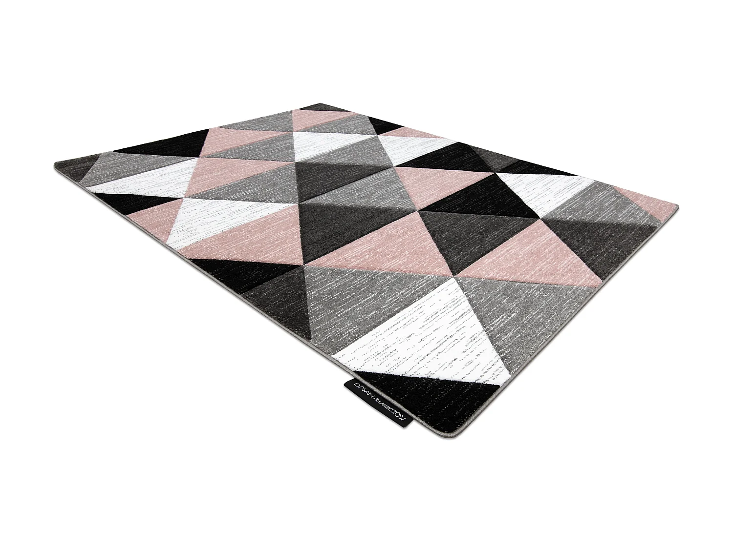 Tapis ALTER Rino triangle rose 140x190 cm