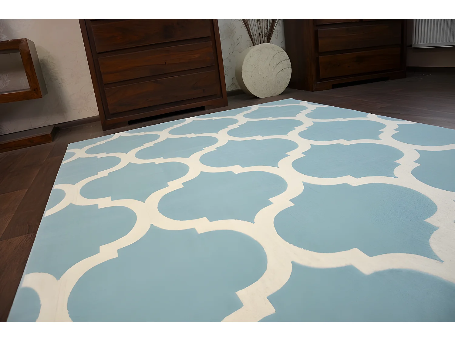 Tapijt SCANDI 18218/631 - TRELLIS 120x170 cm