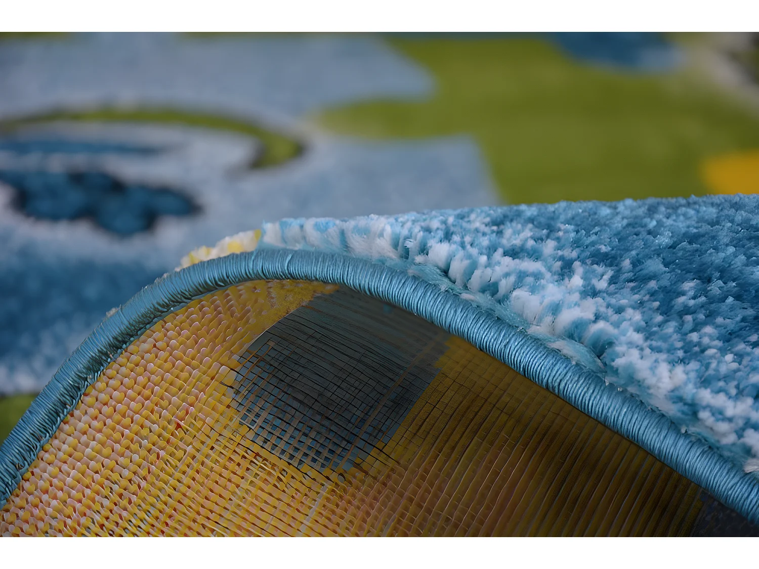 Tapis KIDS Papillon bleu C429 140x190 cm