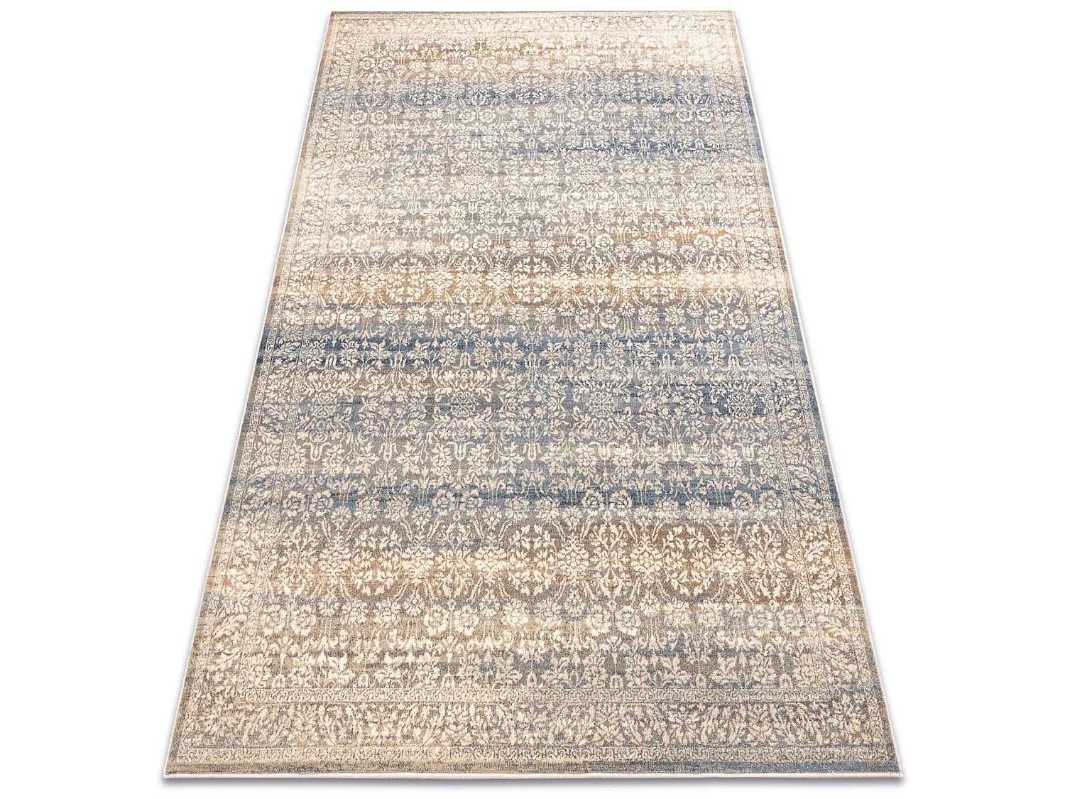 Tappeto NAIN Ornamento vintage 7594/50955 beige / blu scuro 120x170 cm