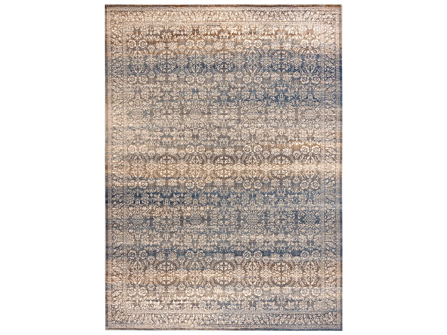 Tappeto NAIN Ornamento vintage 7594/50955 beige / blu scuro 120x170 cm