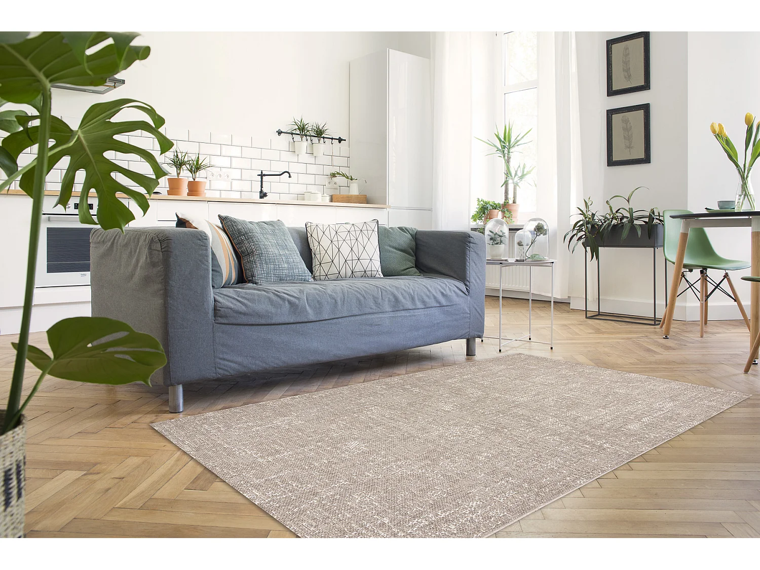 Tapis SIZAL BOHO 39495363 vintage beige 60x110 cm