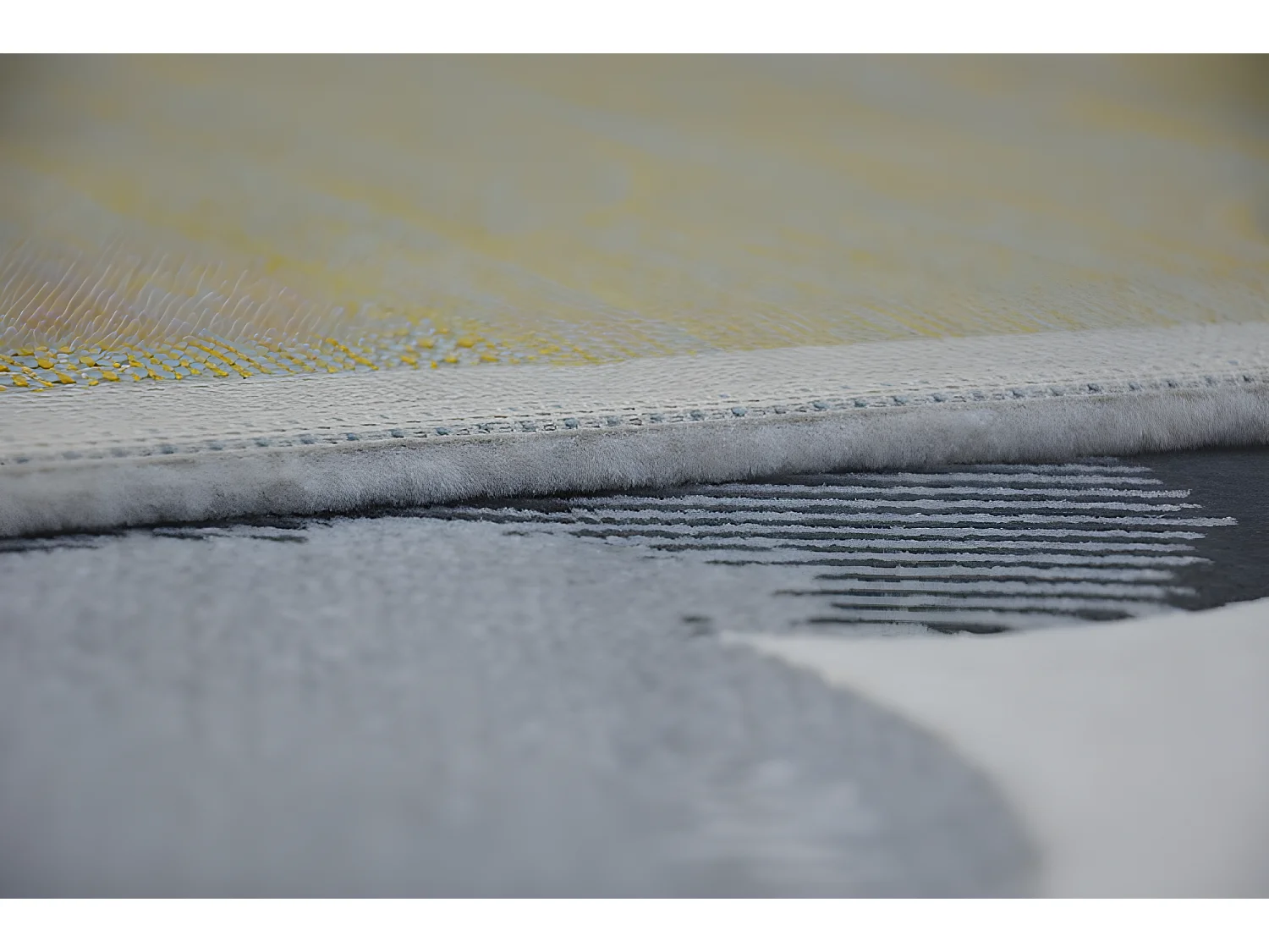 Tapis SCANDI 18461/752 - CERCLES crème gris noir 160x230 cm