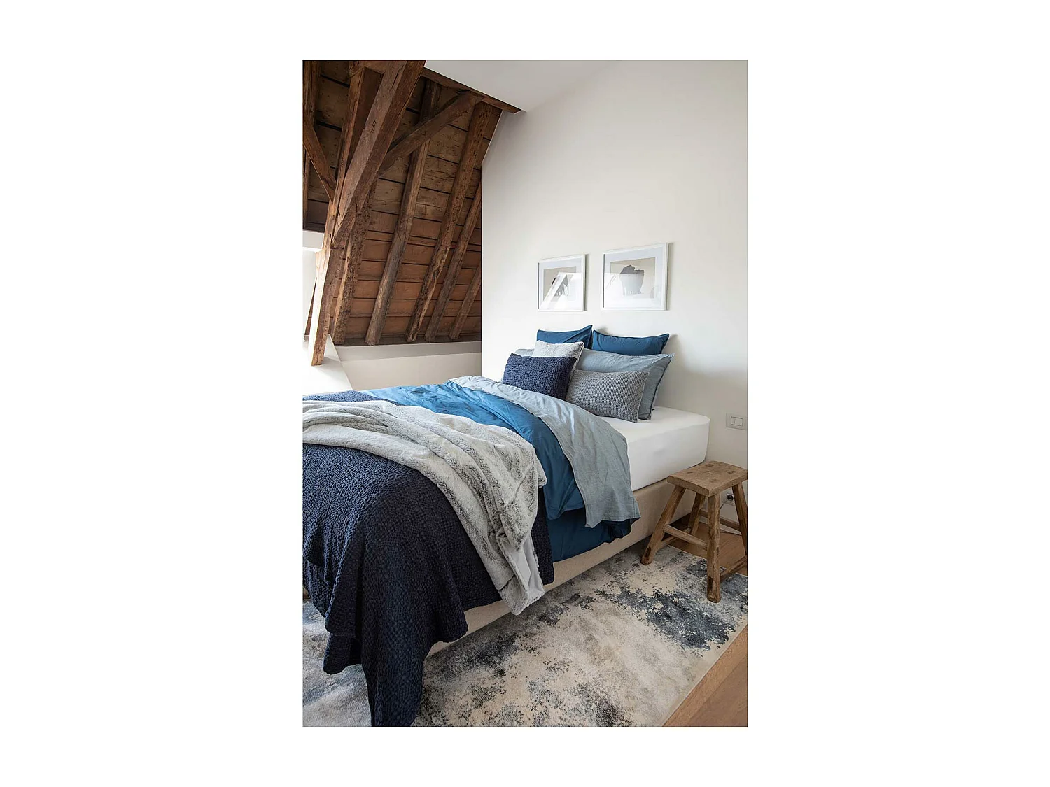 Lençol com elástico Moony Aço 140 x 190 cm