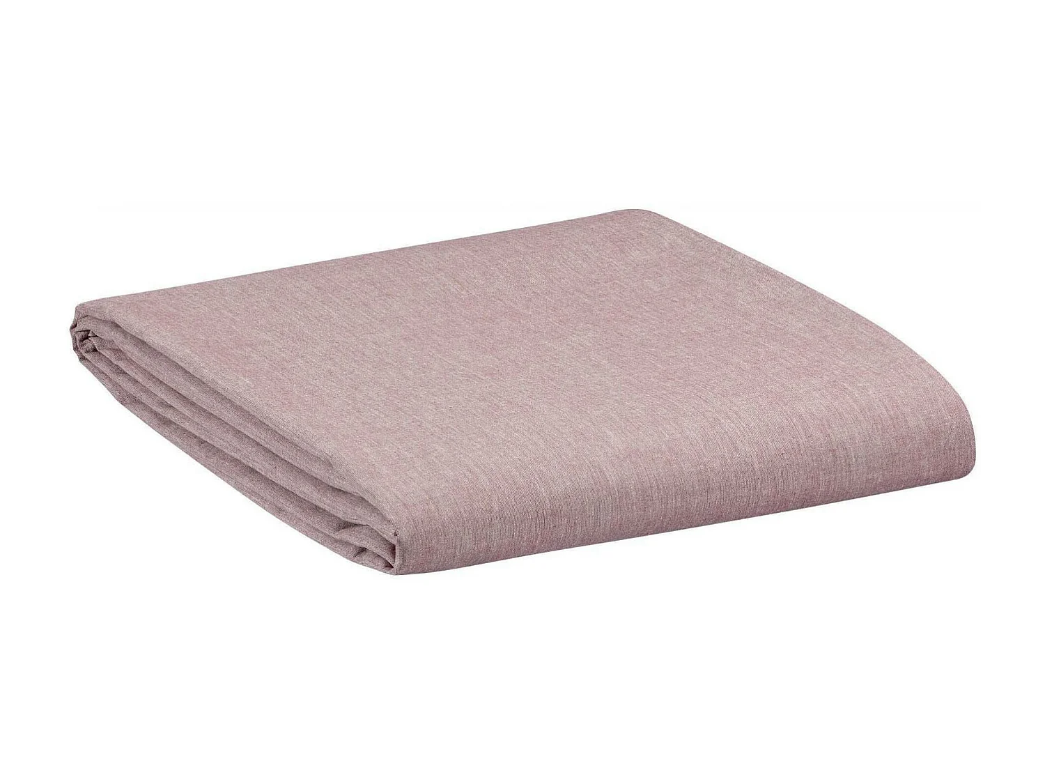 Drap housse Moony lie de vin 140 x 190 cm Vivaraise