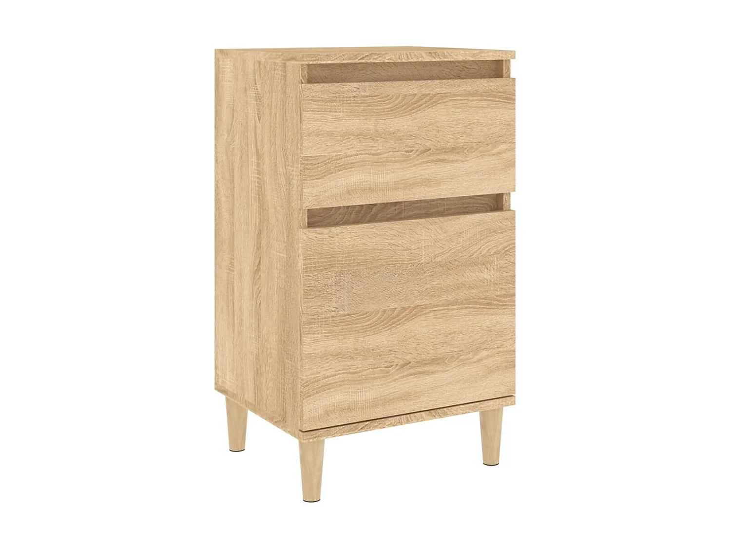 Mesa de cabeceira 40x35x70 cm cor carvalho sonoma PT79929